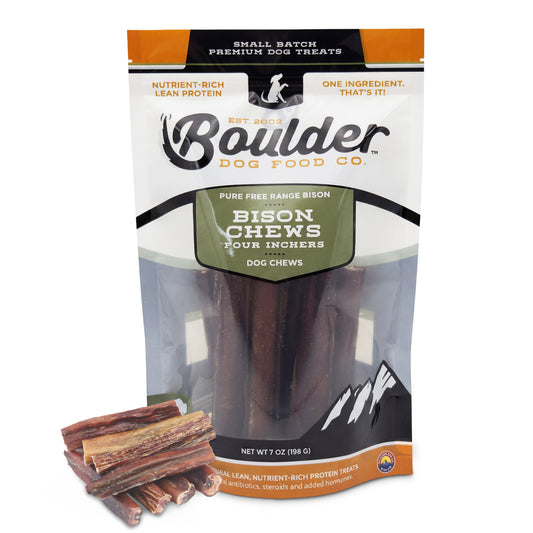Bison Chews | Odor Free Novel Protein Bully Sticks