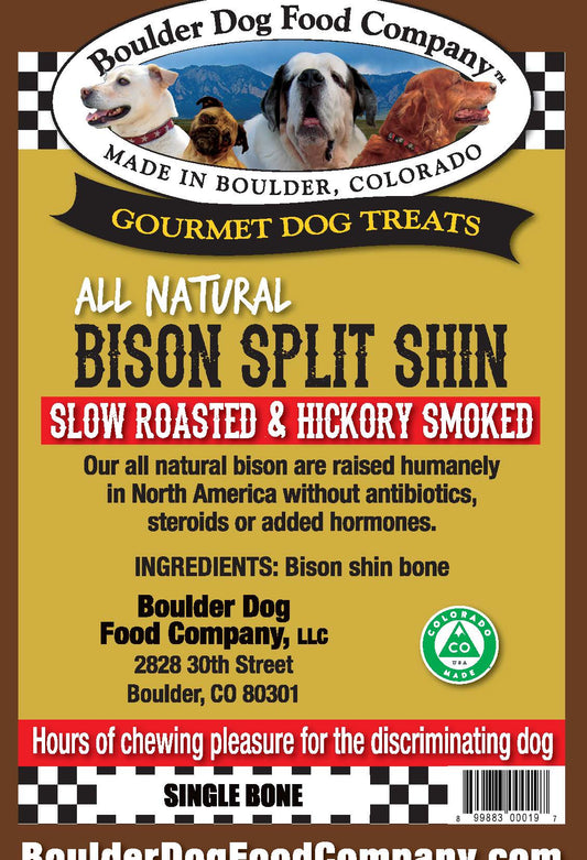 Bison Split Shin Bone